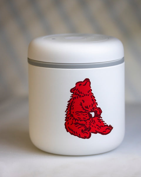 Red Bear Vacuum Canister *New*