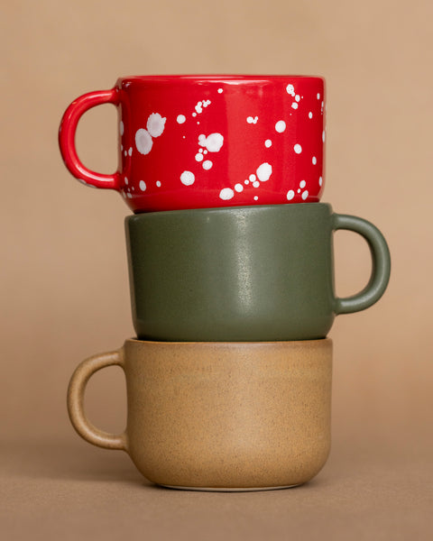 Holiday Red Confetti Mug *New*